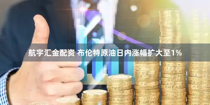 航宇汇金配资 布伦特原油日内涨幅扩大至1%